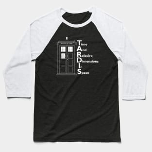TARDIS Baseball T-Shirt